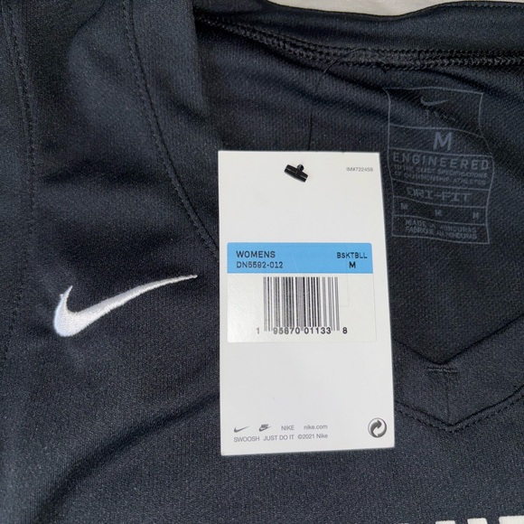 Nike Women’s M West Virginia Basketball Jersey Brand New w Tags (B2c) - Picture 3 of 4